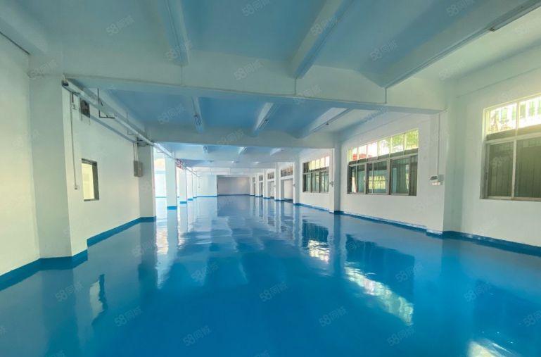 18元起租龙岗爱联地铁口工业园新出楼上1580平厂房出租分租