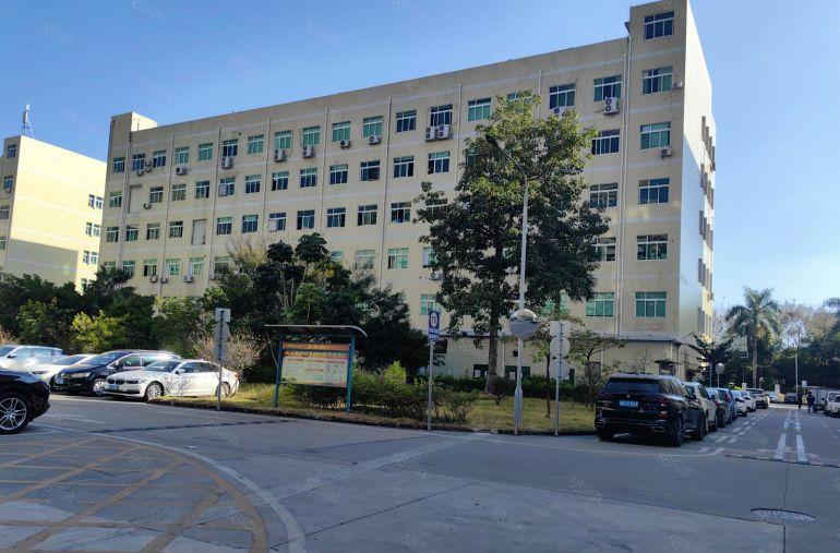 坪地高桥工业区原房东2楼1200平方精装修办公室厂房可分租