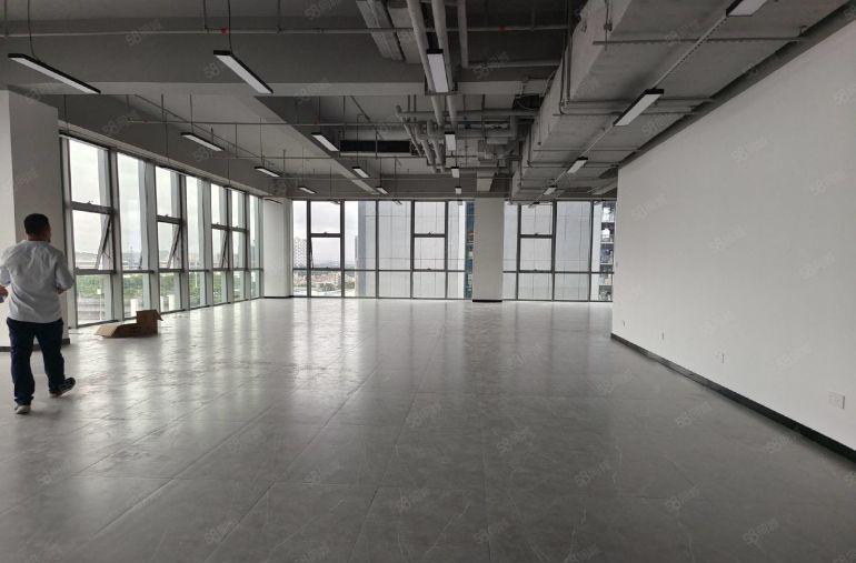 医疗研发办公基地单层1400平地铁口全景落地窗开发商直租！