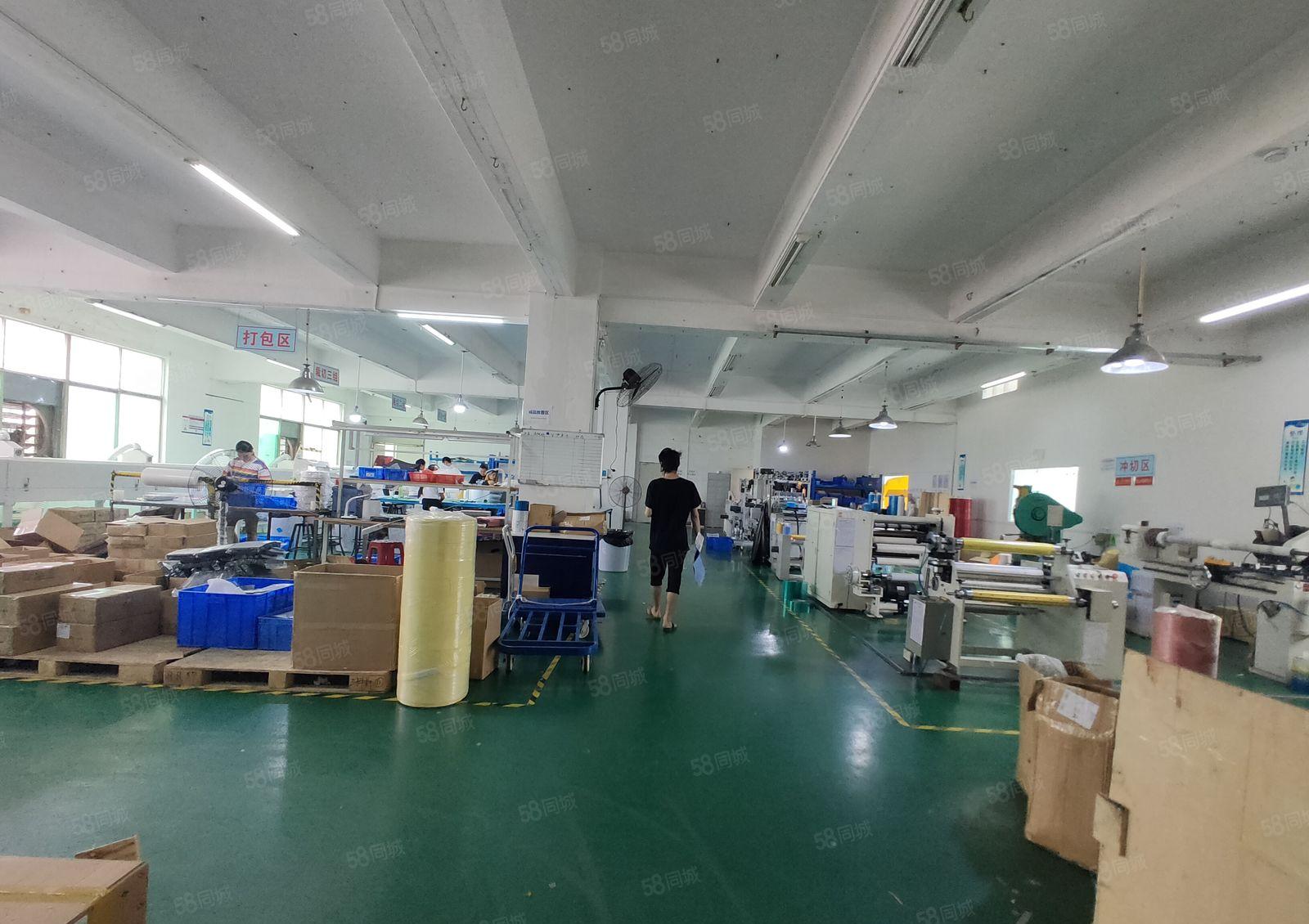 龙岗爱联地铁站新出精装修2楼1000平厂房出租报价23元可分