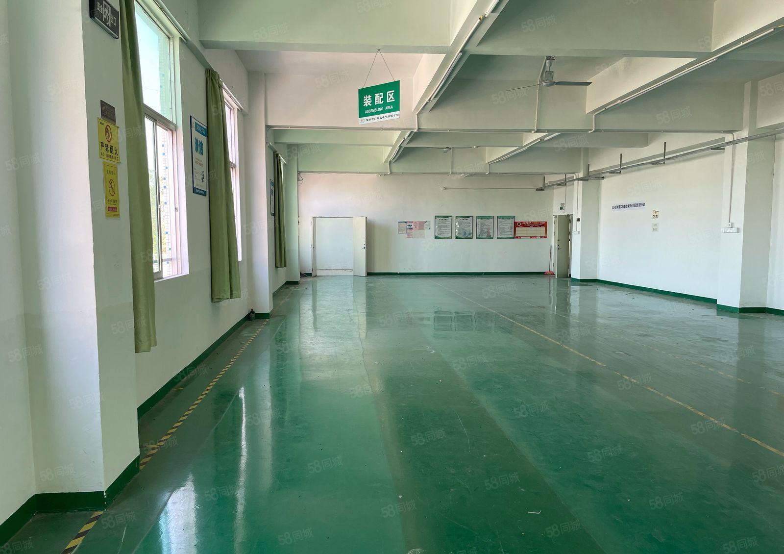 横岗荷坳三楼带装修1200平方出租可分