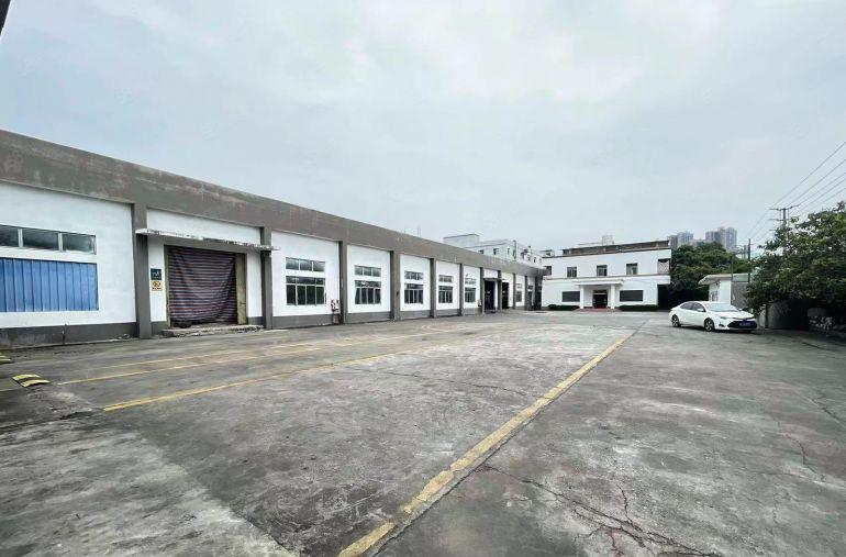 20块！滴水9米5000平坪地原房东钢结构厂房实际面积出租