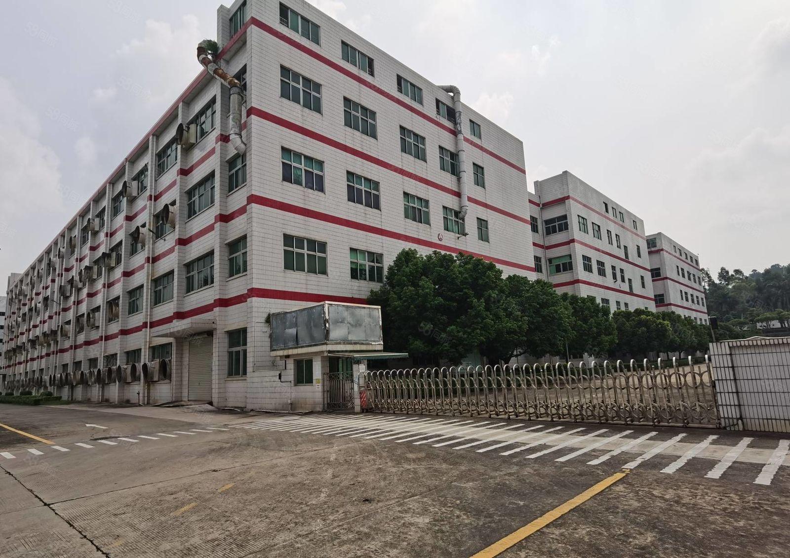 龙岗横岗六约大型科技园原房东楼上2000平方精装修厂房出租