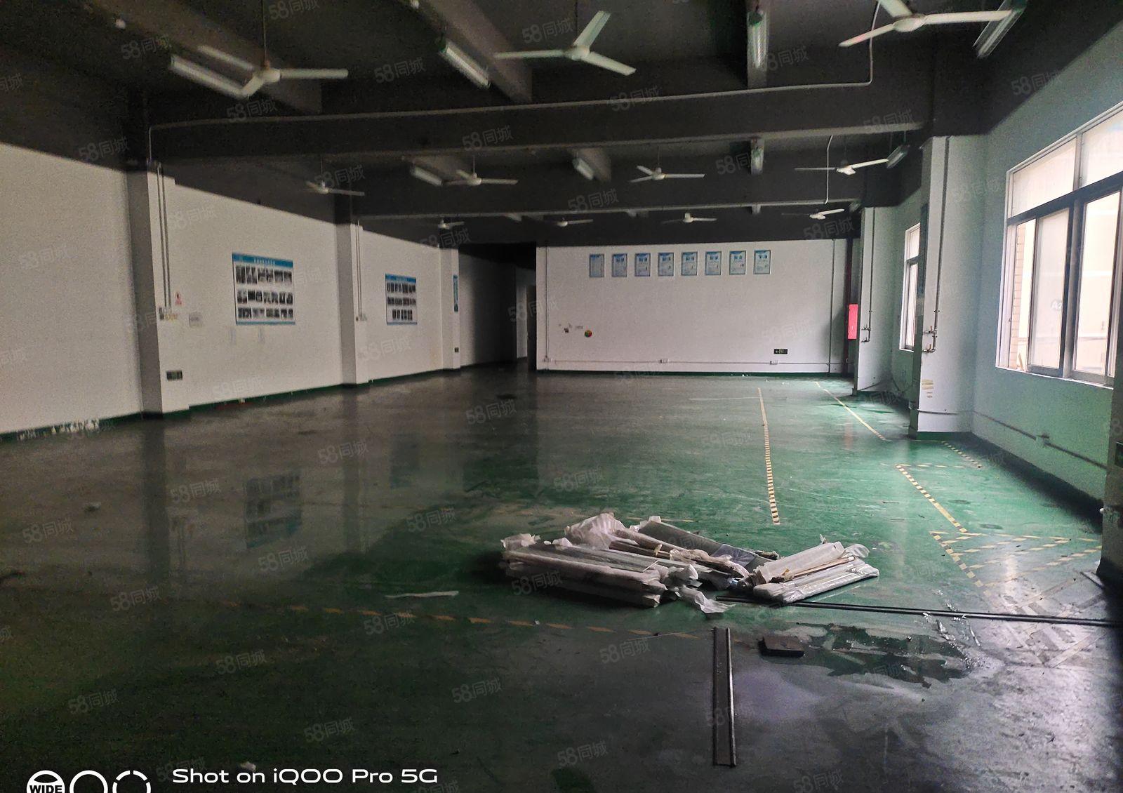 龙岗坂田上雪科技新园出楼上1000平米可分租报价26元一平