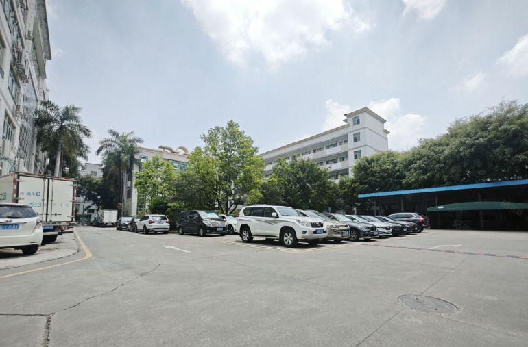 龙岗上李朗科技园厂房带精装办公室100平起仓库分租出租车位多