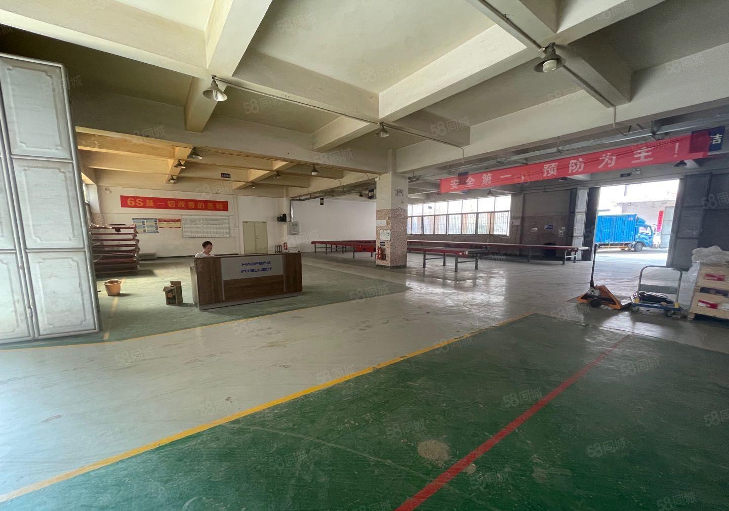 龙岗嶂背沙荷路新出楼上1200平带地坪漆办公仓库红本厂房出租