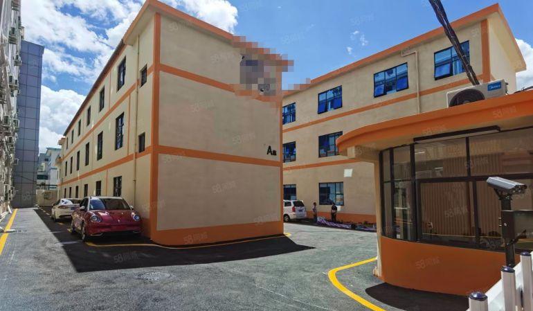 横岗六约塘坑地铁口附近新出楼上80平带精装修厂房出租