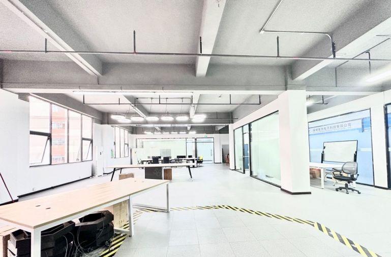 坂田天安云谷产业园600平电商办公直播间仓库出租大小可分租