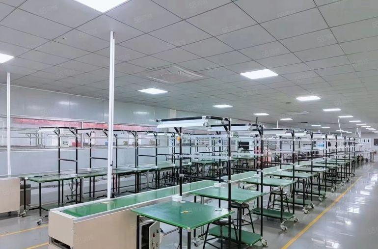 坪地高桥工业园区原房东红本2楼1000平方带装修水电齐可分租