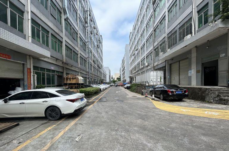 龙岗中心城原房东工业园楼上1000平带装修办公室厂房出租