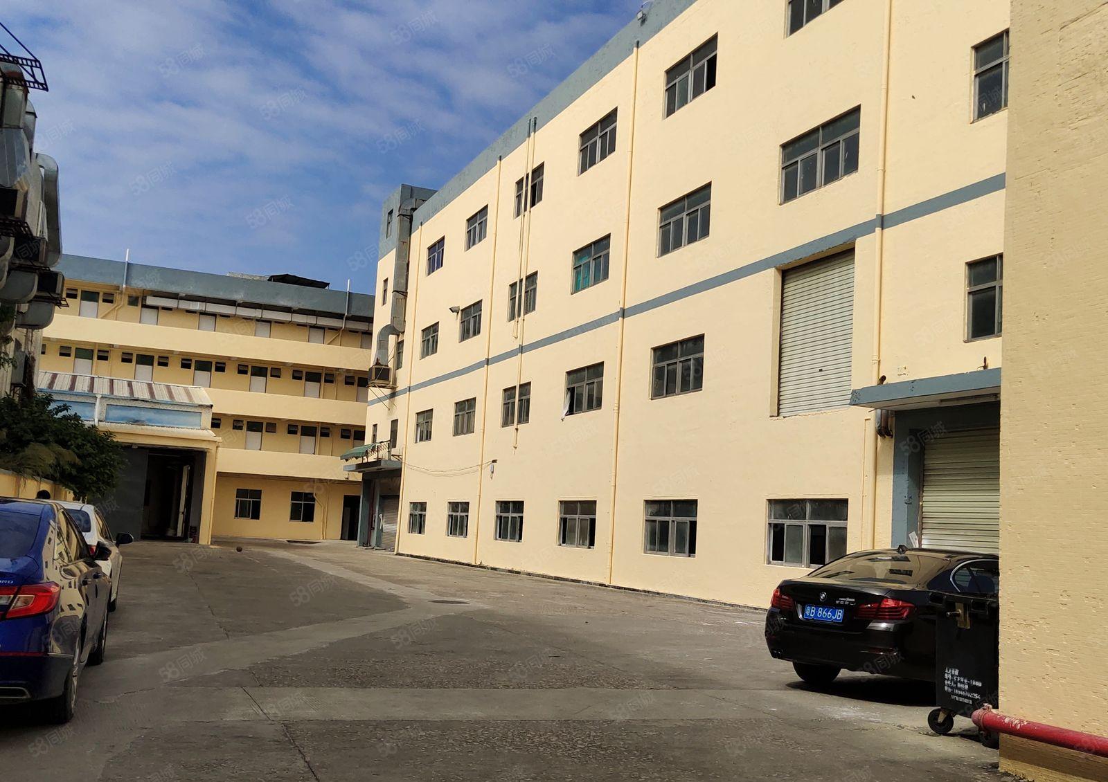 横岗六约新出独门独院4000平厂房出租高6米可办环评空地大