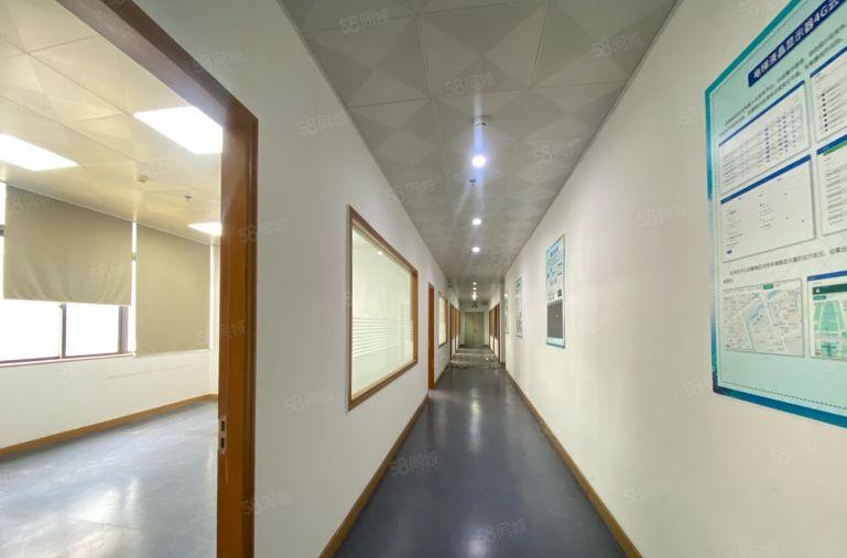 横岗六约花园式厂房现成办公加仓库厂房出租 1000平可分租