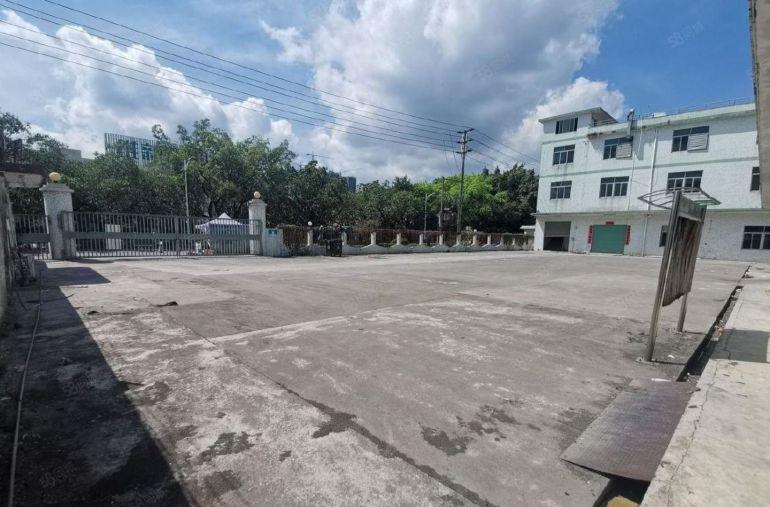 空地超大！横岗安良原房东4800平独院厂房出租合同8年形象好