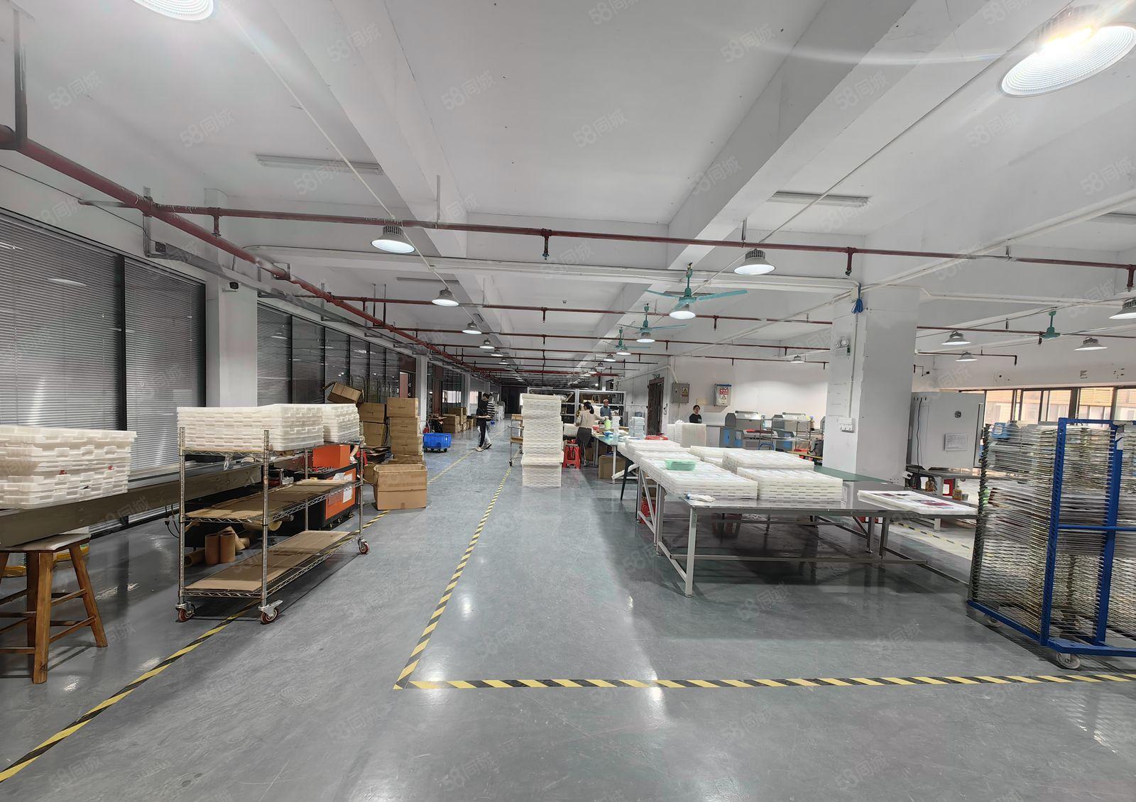 龙岗中心城志达工业园2楼2000平方电商办公室仓库大小可分租