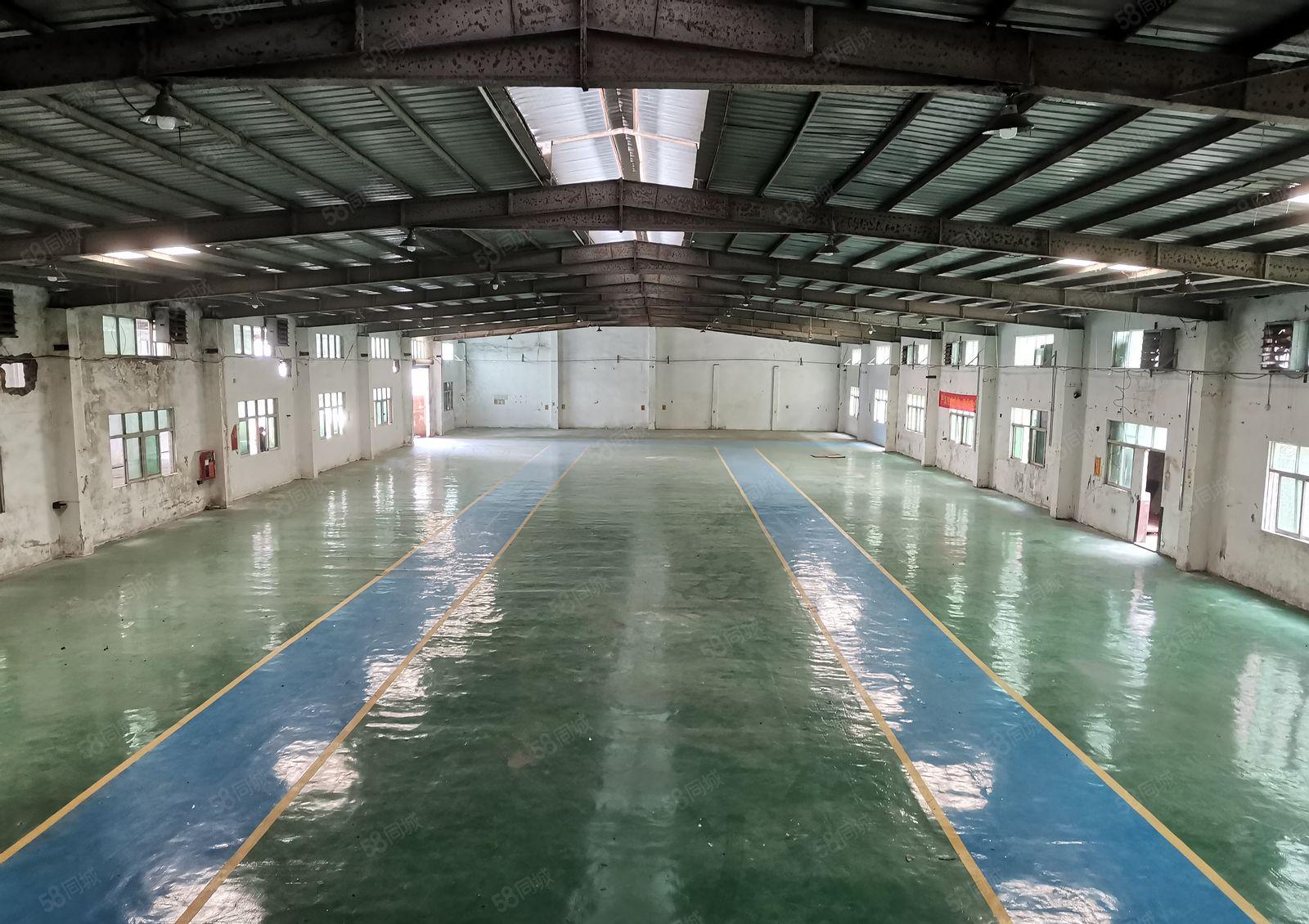 同乐工业区钢结构厂房仓库带装修2000平滴水8米空地大可分租
