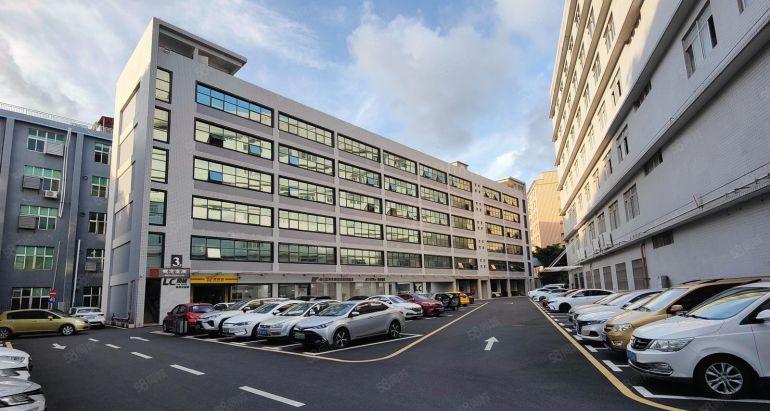 坂田地铁口楼上精装修厂房1080平仓库出租带地坪漆