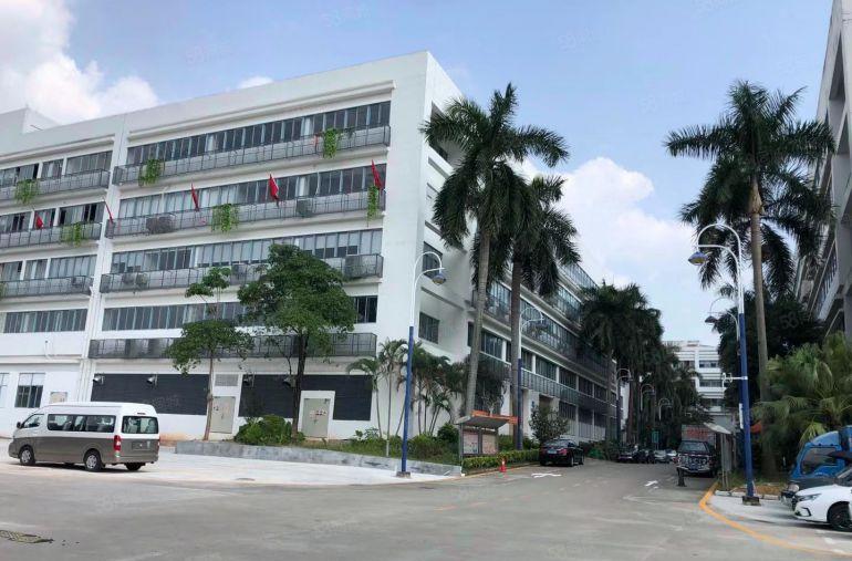 坂田地铁口大型电商园空出一套300平方带家私办公室出租