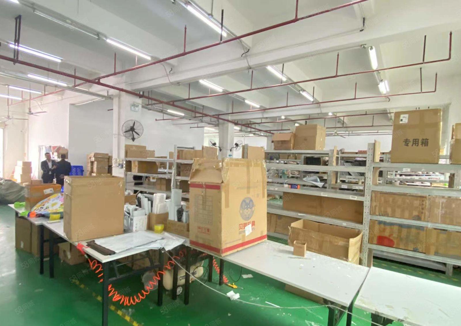 原房东厂房！带装修水电！龙岗中心城1000平米厂房低价出租