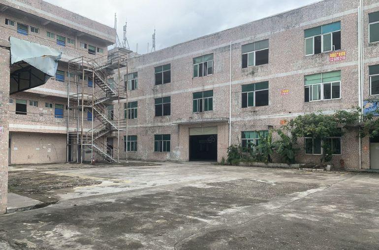 横岗六约红锦路地铁站原房东直租独院3层4500平厂房仓库可分