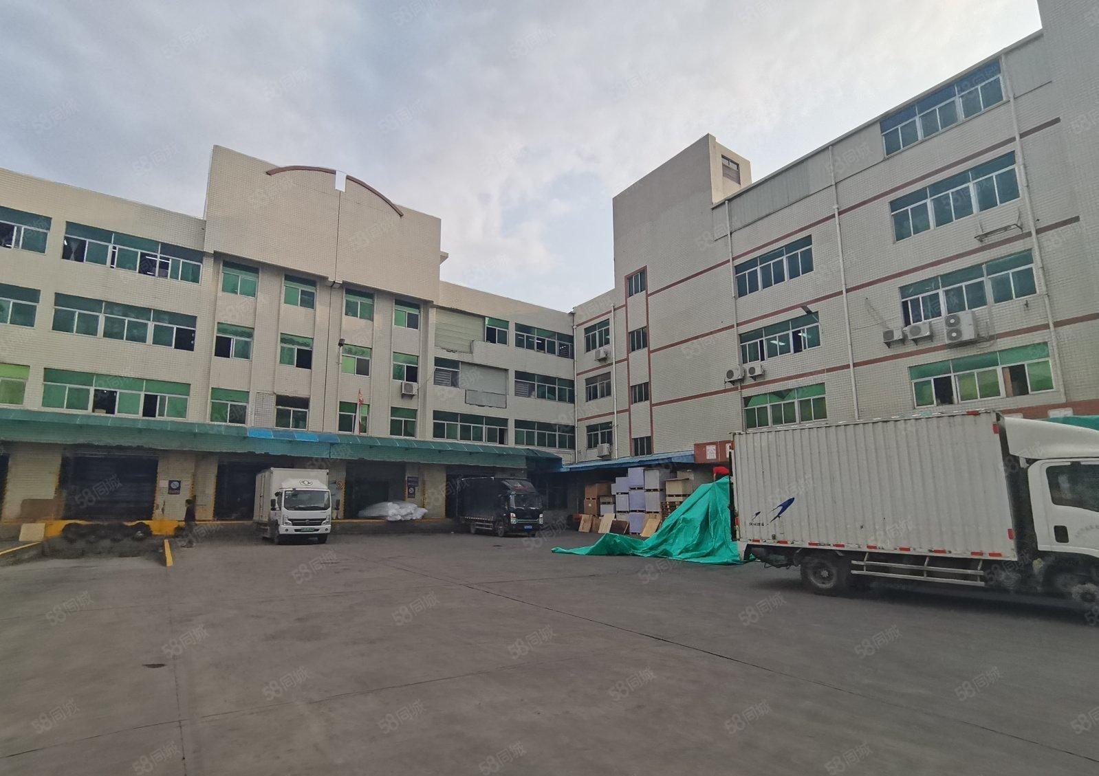 平湖华南城旁一楼空地大5000平带卸货平台仓库厂房出租可分租