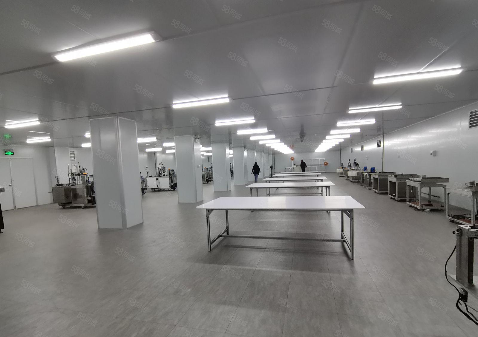 平湖辅城坳工业区880平一楼精装修无尘车间仓库厂房出租可分租