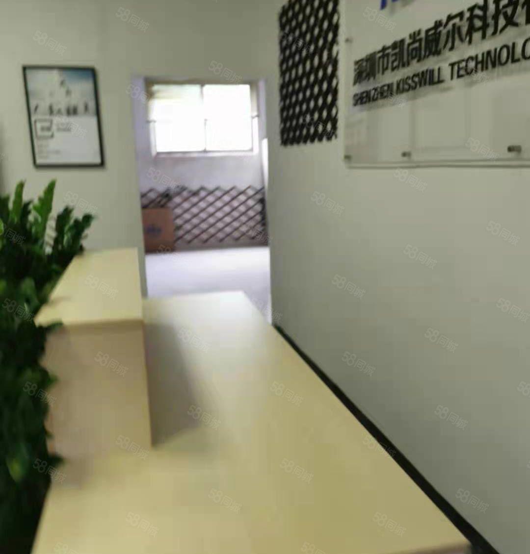 吉祥地铁旁全新产业园600平精装修电商办公厂房出租大小分租