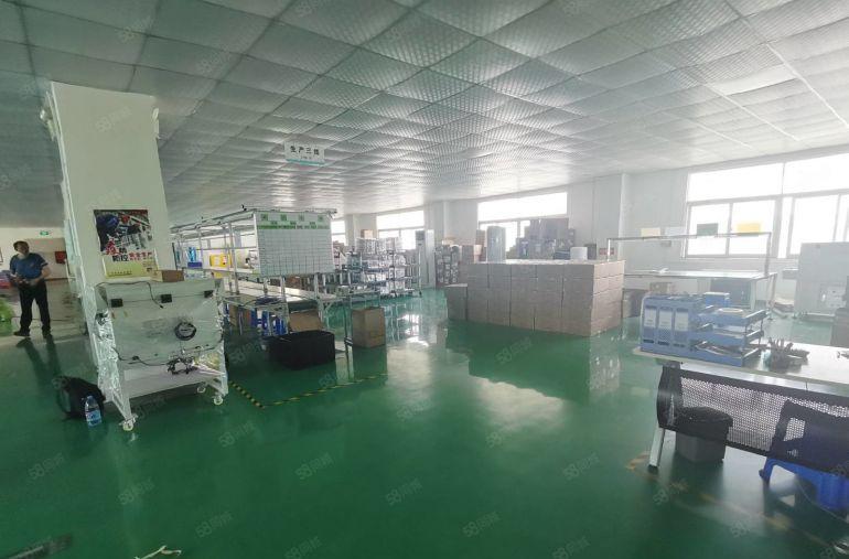 龙岗五联外环高速口原房东工业园新出一楼二楼1800平厂房出租