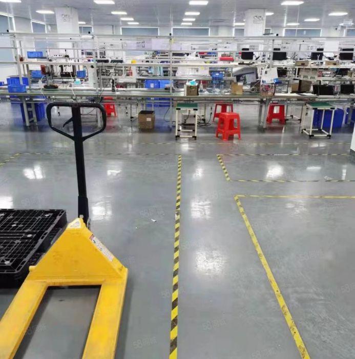 坪地坪西红本1500平精装修办公室加车间厂房超低价16元出租