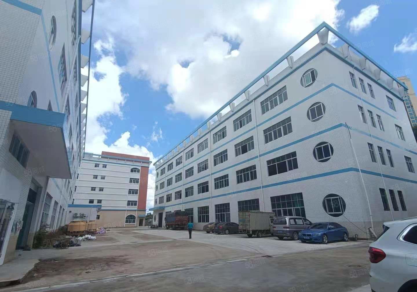 （原房东）龙岗嶂背工业园850平精装修红本厂房出租可大小分租