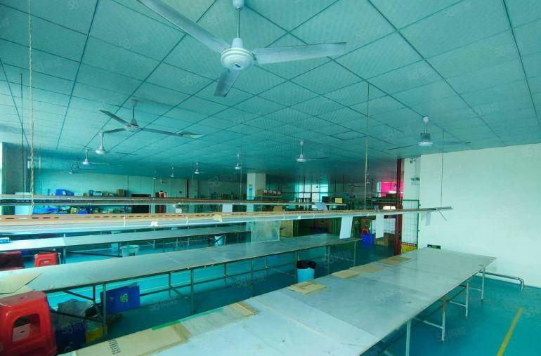 布吉坂田新出1000平米带地坪漆厂房 原房东红本厂房