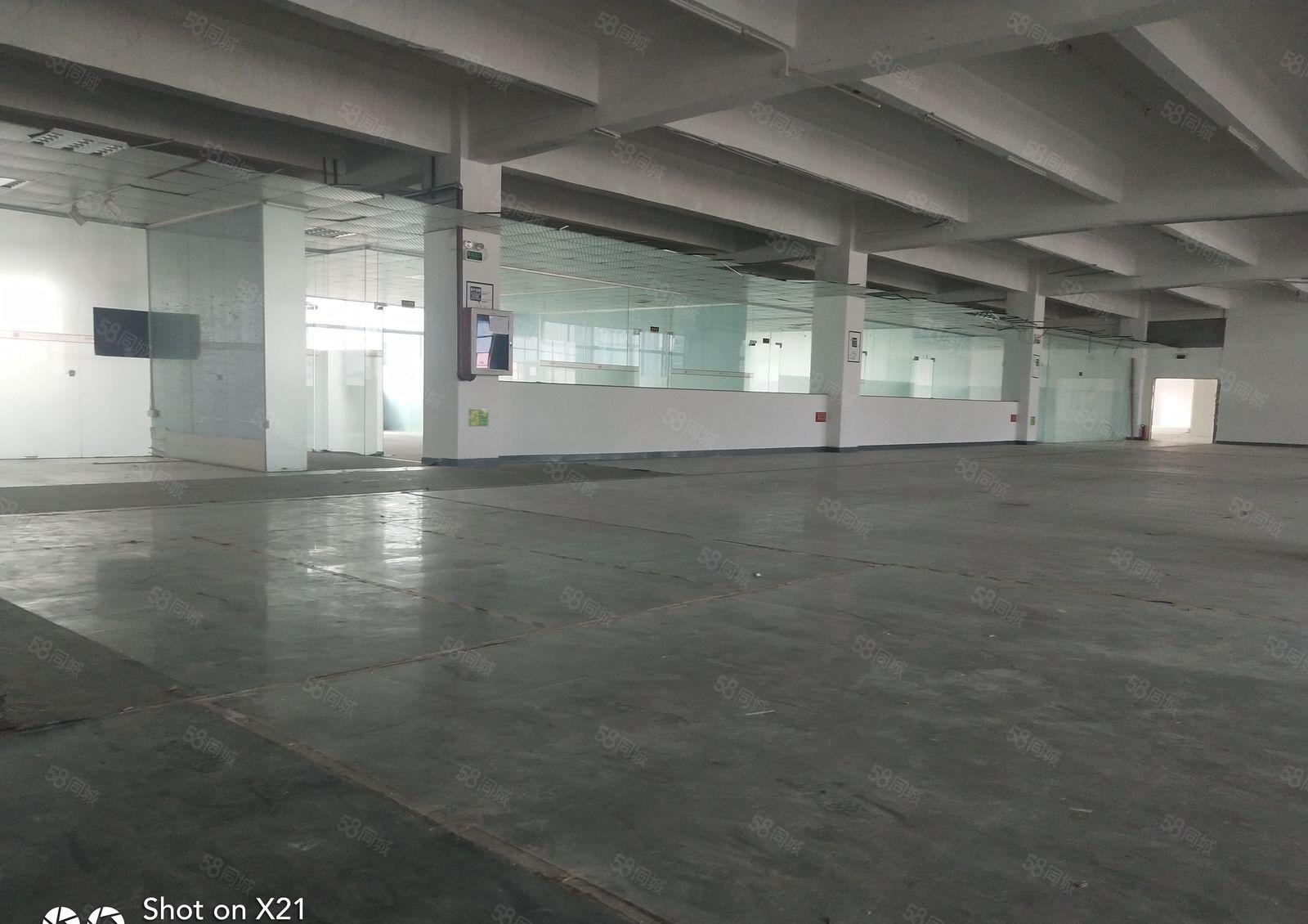 平湖华南厂房一二楼2300平米，二楼1150平米