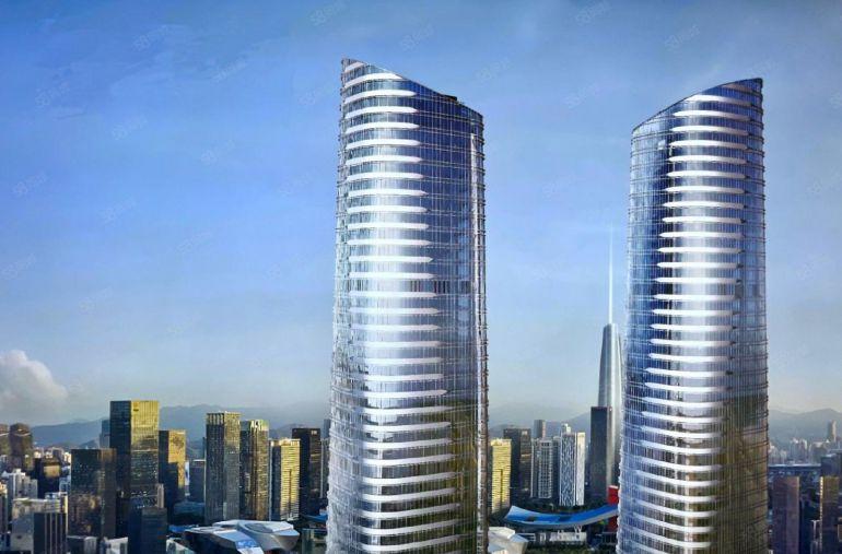 75元起租丨免租9个月丨可装修丨星河双子塔甲级写字楼出租