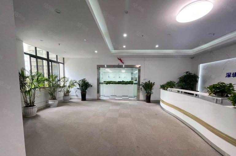 龙岗中心城花园式厂房转租800平精装办公加仓库 红本厂房出租