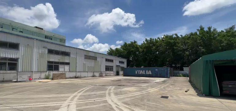 平湖新木工业区原房东1400平钢构厂房仓库出租分租可环评