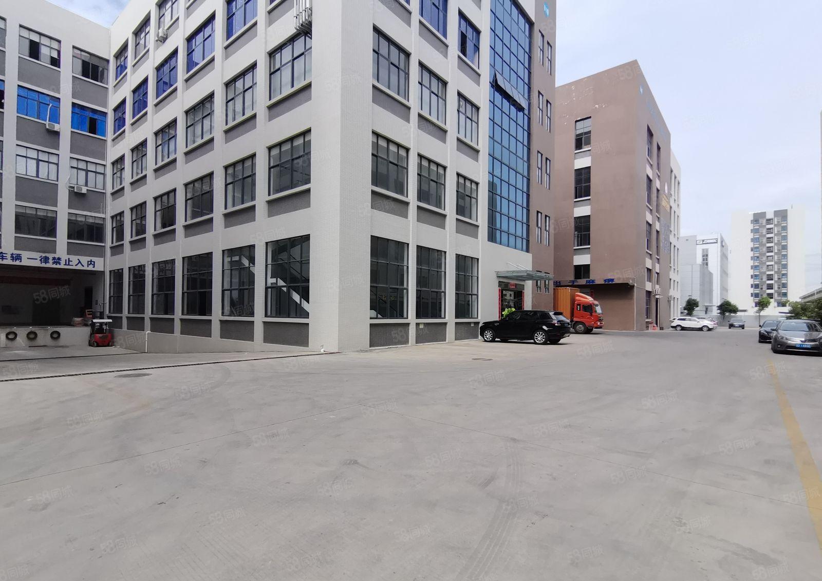 原房东！龙岗南联1万平独院，带装修分租，独栋厂房仓库低价出租