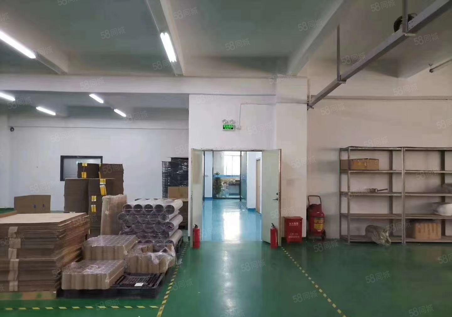 布吉丹竹头原房东厂房1300带装修出租可分租