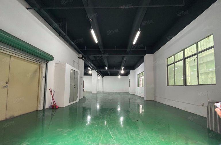 布吉丹竹头地铁站工业园单层1600平红本厂房仓库出租可分租