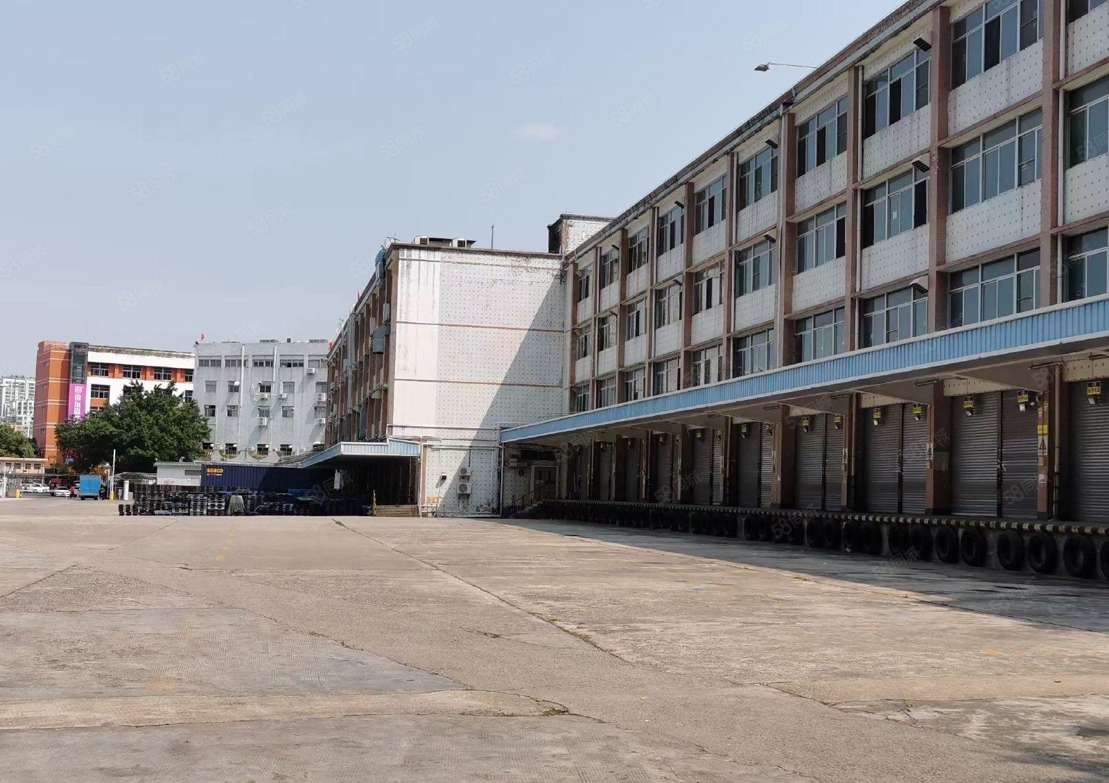 布吉南岭工业区8万平厂房仓出租可单层分租超大空地带卸货台