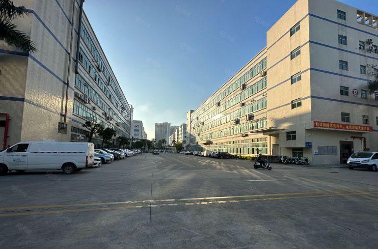 布吉大型园区原房东楼上2040平精装修电商办公仓库厂房出租