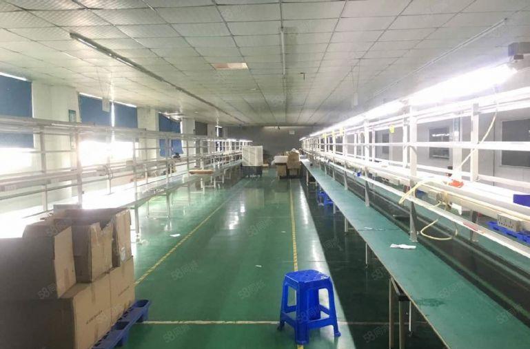 布吉丹竹头主干道边科技园红本厂房2万平方招商500平方起分租