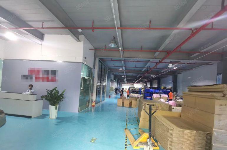 领包入驻！布吉白鸽笼800平楼上精装修厂房仓库出租 大小分租