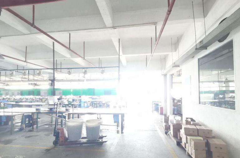 龙华新区观澜五和大道边原房东标准厂房楼上4000平！低价招租