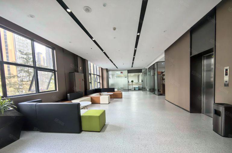 布吉上李朗地铁口工业园楼上500平精装修办公室仓库