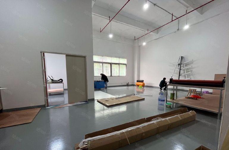 布吉南岭科技园带装修电商仓库320平出租2加1格局