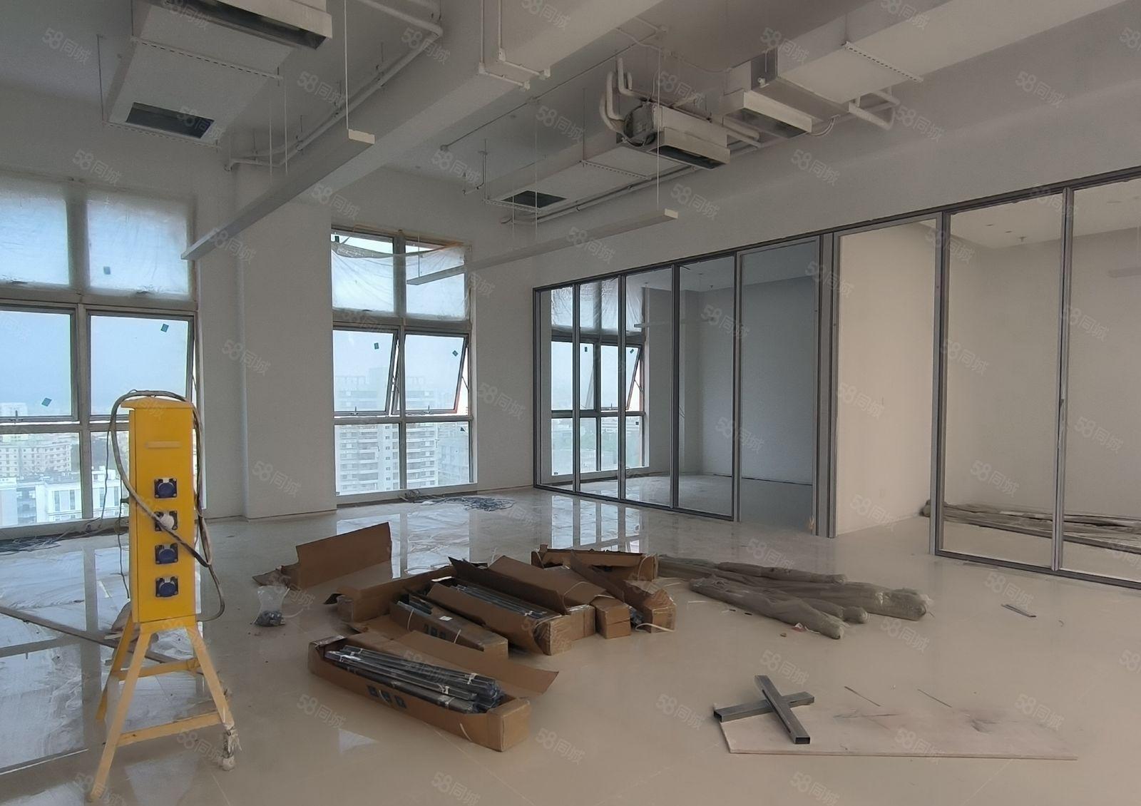 龙岗布吉李朗厂房式写字楼出租150平21格局全新装修全配齐