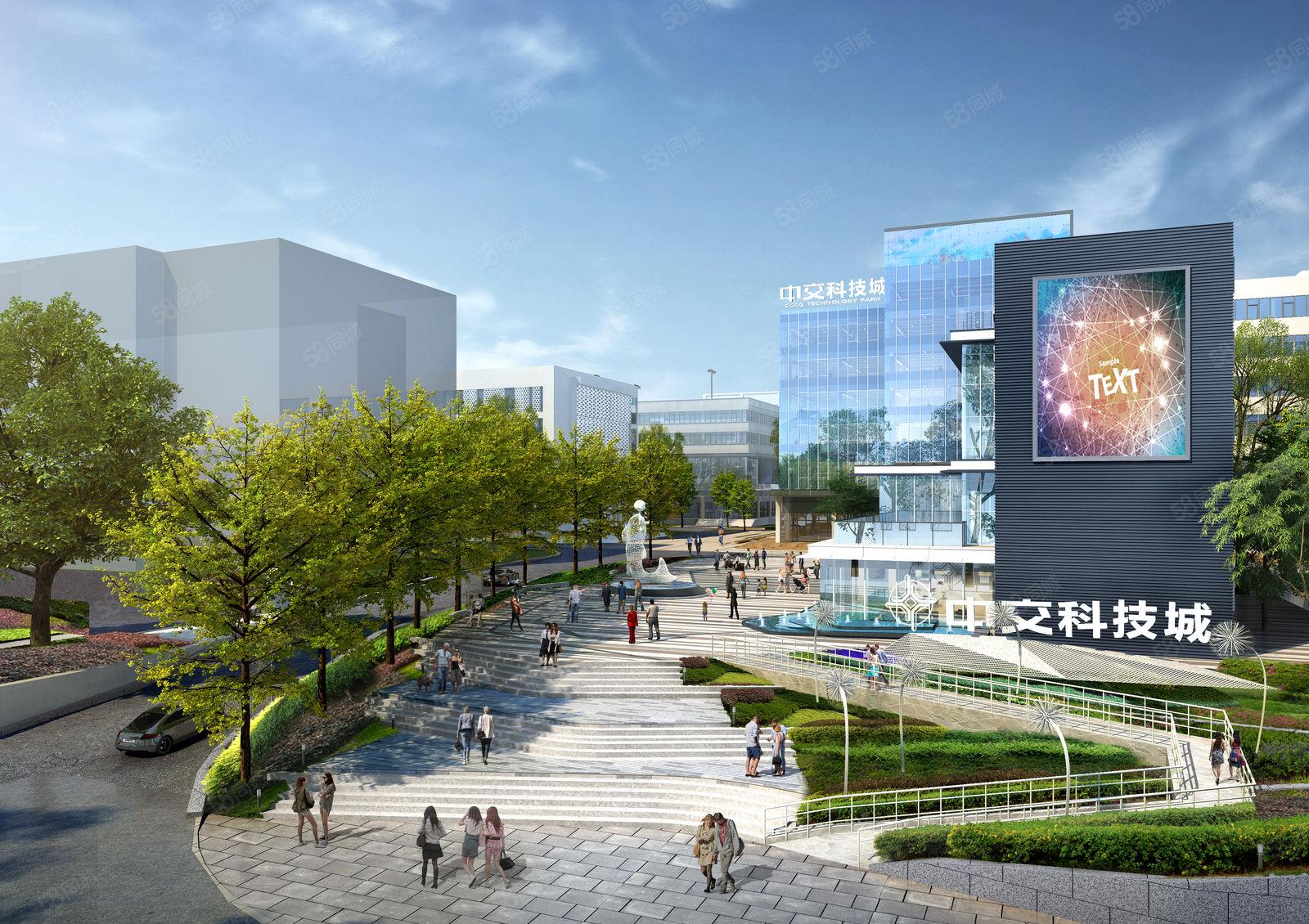 布吉主干道旁核心地段一手红本全新独栋精装办公出租