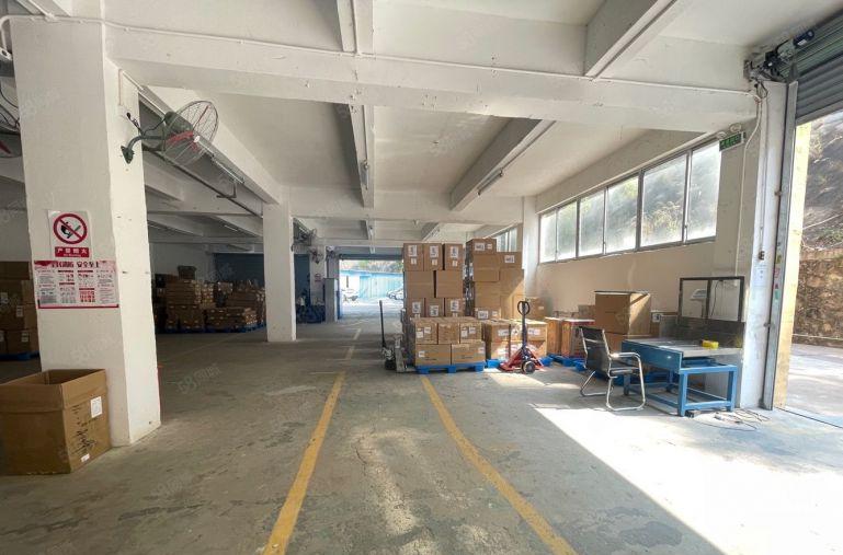 坂田主干道一楼原房东1000平现成办公仓库厂房大空地可进拖头