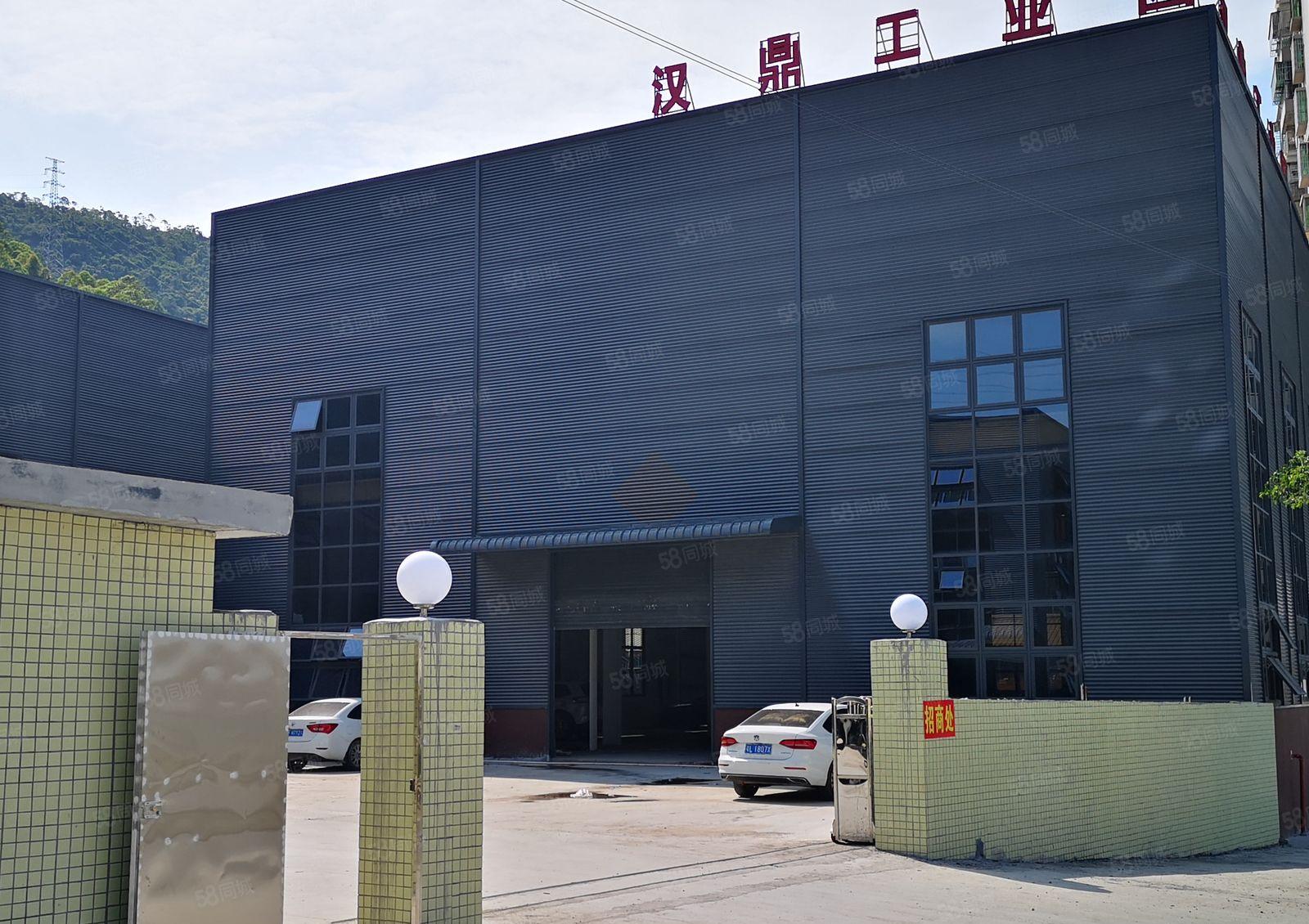 布吉丹竹头主干道旁，大型物流园区钢构1000平带卸货平台厂房