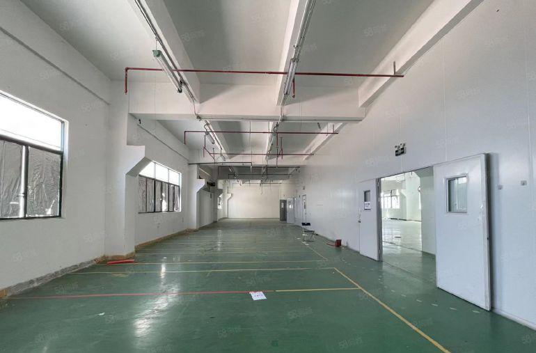 100平起分丹竹头原房东2000平楼上整层精装修厂房出租可分