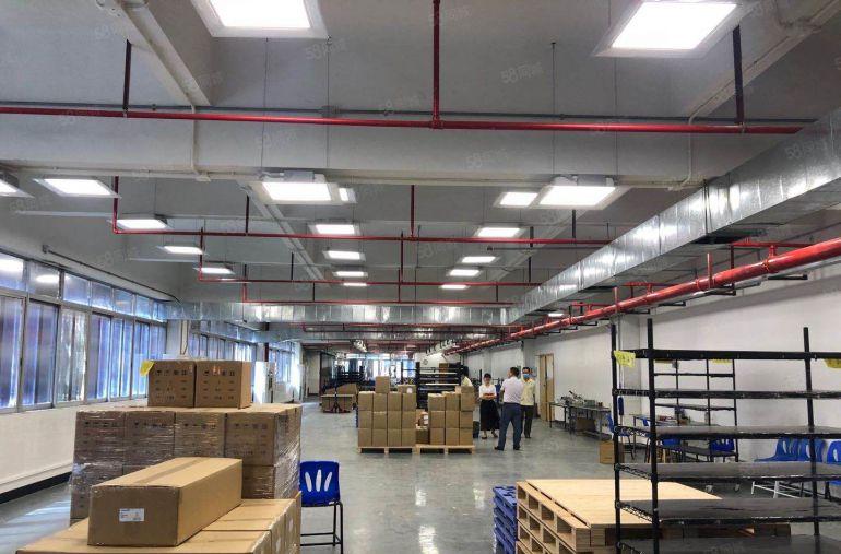 空地大好进车！布吉丹竹头工业园单层2000平厂房仓库出租分租